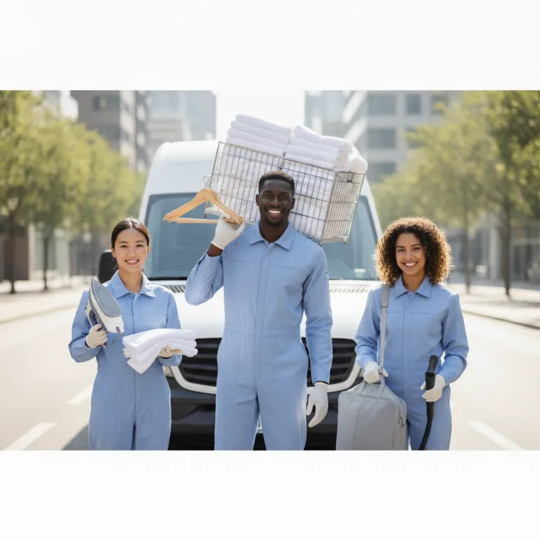 Luxury Laundry team in Hollywood